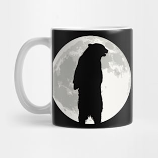 Full Moon Grizzly - Grizzly Bear Halloween Mug